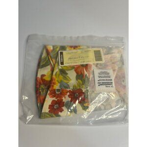NEW Longaberger MD Crocus Basket Liner "Sunflower Floral" Fabric NIP #23438260